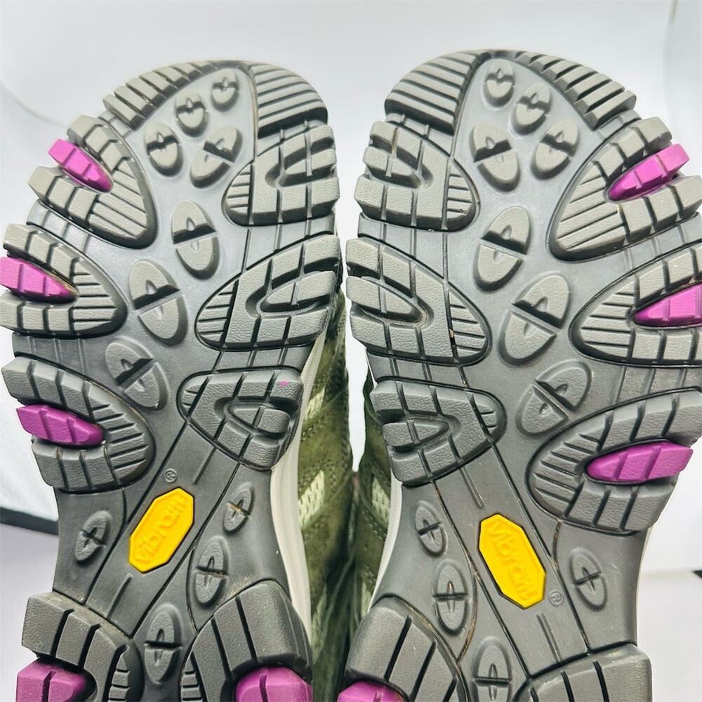 Merrell Moab 3 Mid Waterproof Lichen Mulberry Boots J035852 Womens Size 9 US - Picture 11 of 11